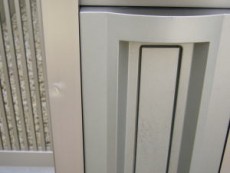 サインポストのヘコミ補修です。